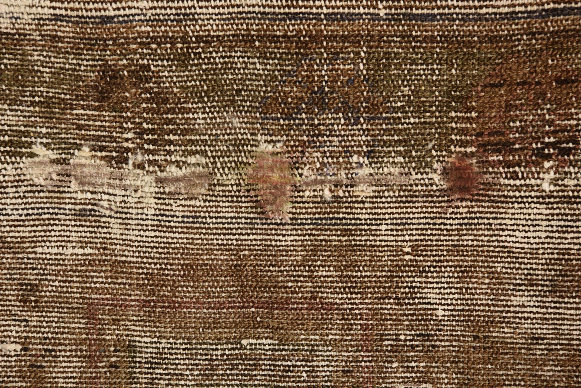 5' 1 x 8' Hand Knotted Ultra Vintage Persian Wool Rug