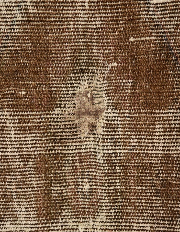 Detail image of 5' 1 x 8'  Hand Knotted Ultra Vintage Persian Wool Rug