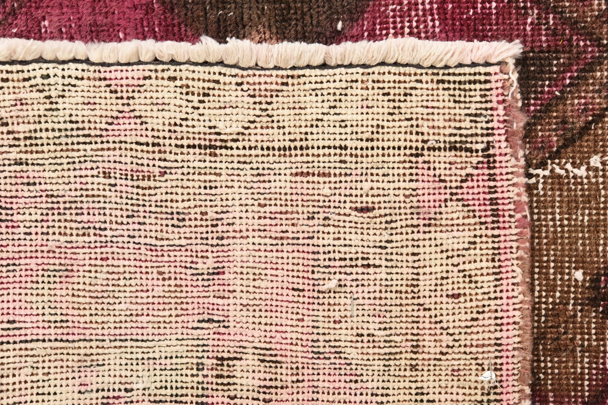 145cm x 235cm anudado a mano Ultra Vintage Alfombra Persa Lana