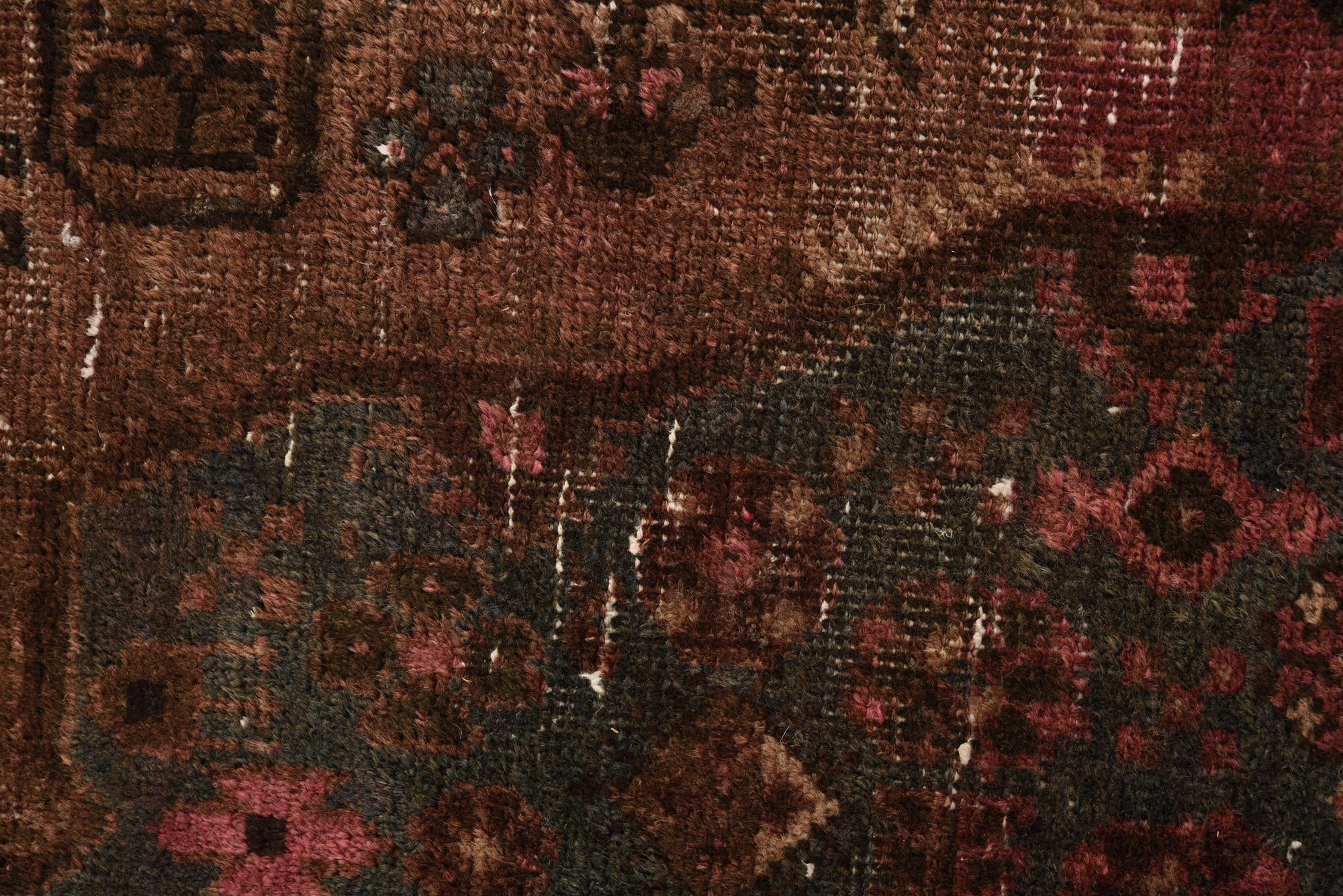 4' x 5' 9 Hand Knotted Ultra Vintage Persian Wool Rug