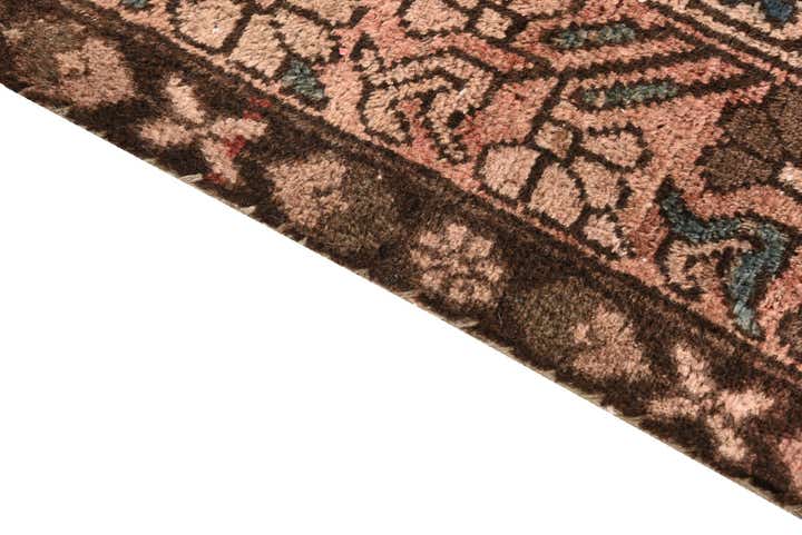 5' x 9' 5 Hand Knotted Ultra Vintage Persian Wool Rug