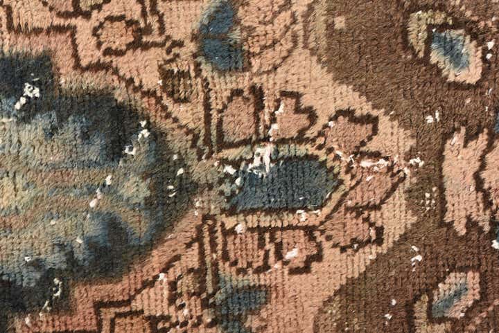 5' x 9' 5 Hand Knotted Ultra Vintage Persian Wool Rug