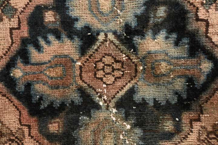 5' x 9' 5 Hand Knotted Ultra Vintage Persian Wool Rug