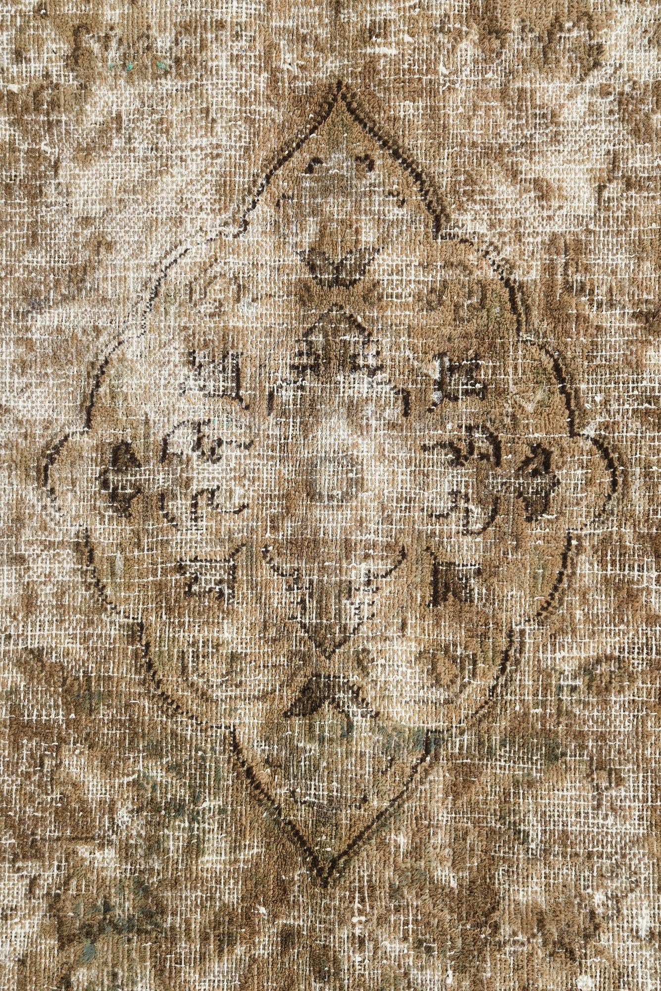 7' 1 x 10' 4 Hand Knotted Ultra Vintage Persian Wool Rug
