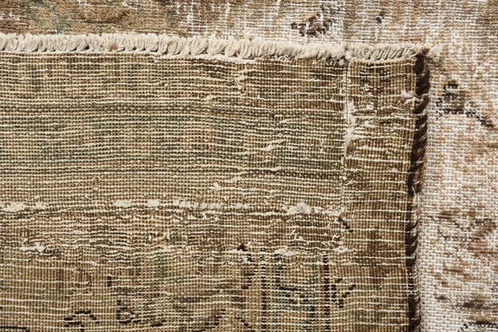 7' 1 x 10' 4 Hand Knotted Ultra Vintage Persian Wool Rug