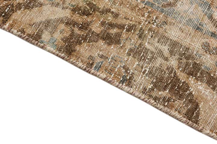 8' 7 x 12' 4 Hand Knotted Ultra Vintage Persian Wool Rug