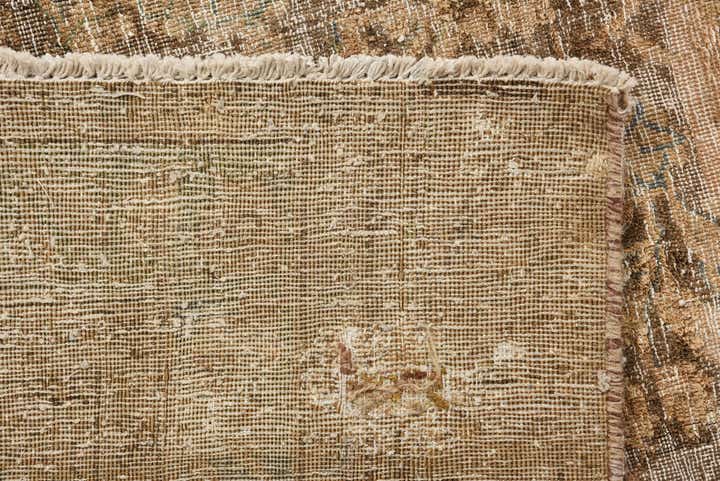 8' 7 x 12' 4 Hand Knotted Ultra Vintage Persian Wool Rug