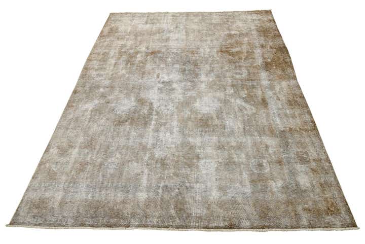8' 7 x 12' Hand Knotted Ultra Vintage Persian Wool Rug