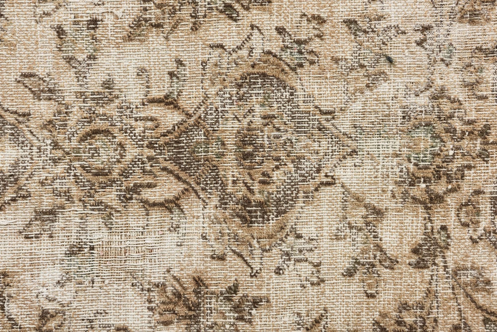 8' x 11' Hand Knotted Ultra Vintage Persian Wool Rug