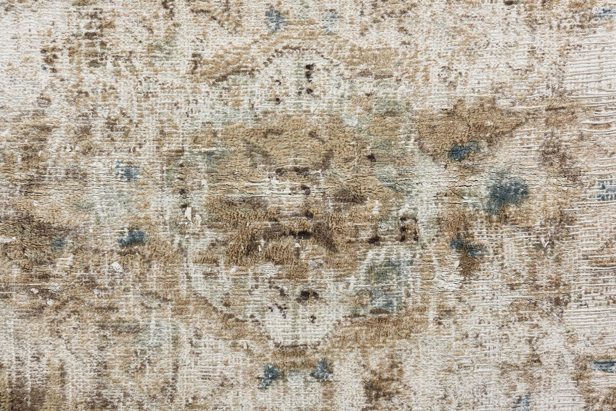 7' x 10' 2 Hand Knotted Ultra Vintage Persian Wool Rug