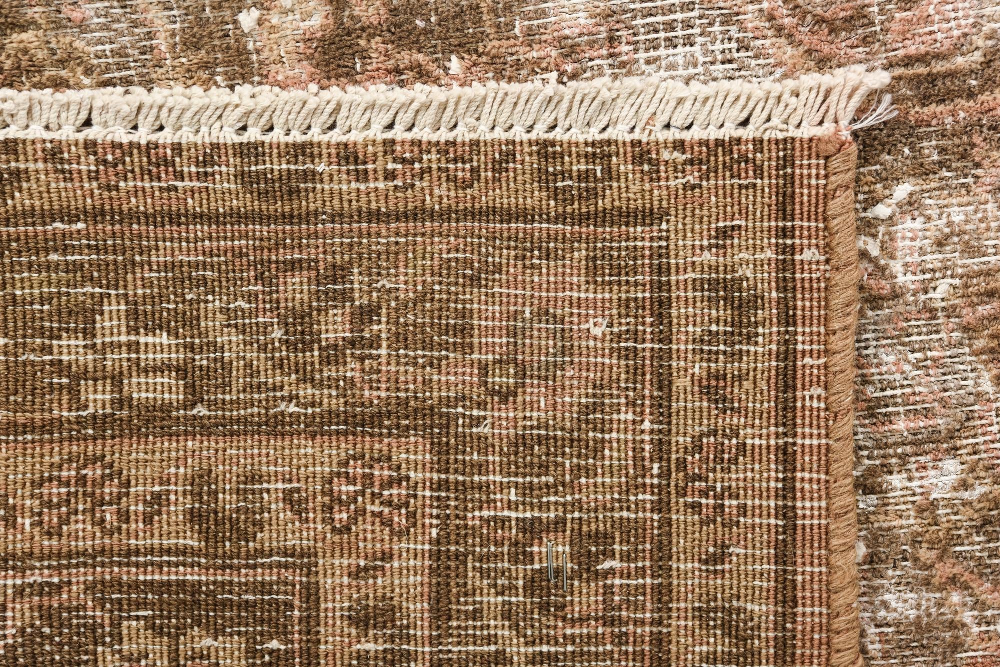 9' 3 x 12' 3 Hand Knotted Ultra Vintage Persian Wool Rug