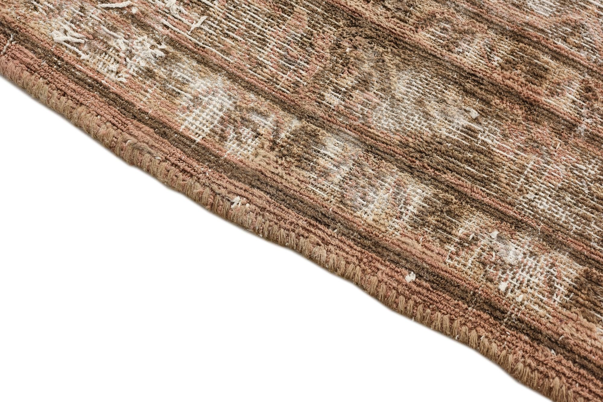 9' 3 x 12' 3 Hand Knotted Ultra Vintage Persian Wool Rug