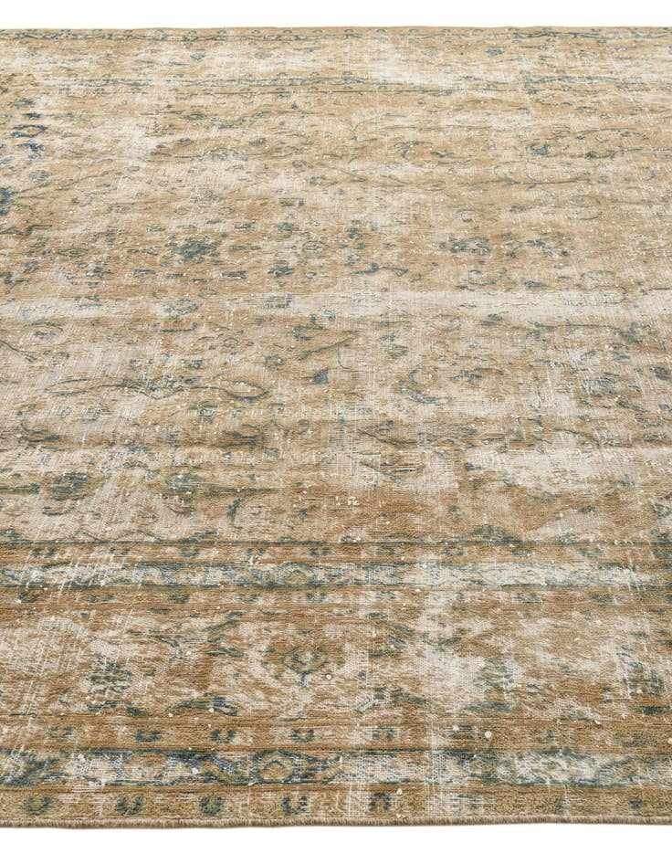 Detail image of 9' 3 x 12' 3  Hand Knotted Ultra Vintage Persian Wool Rug