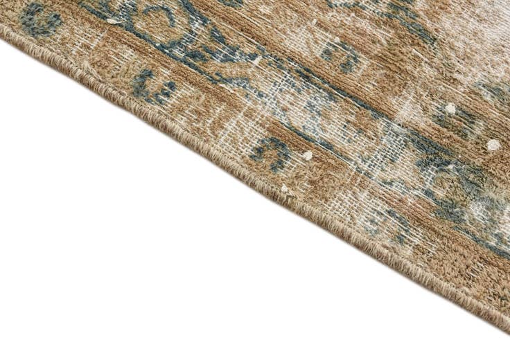 Detail image of 9' 3 x 12' 3 Hand Knotted Ultra Vintage Persian Wool Rug