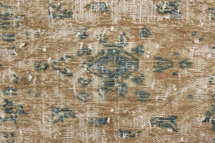 9' 3 x 12' 3 Hand Knotted Ultra Vintage Persian Wool Rug