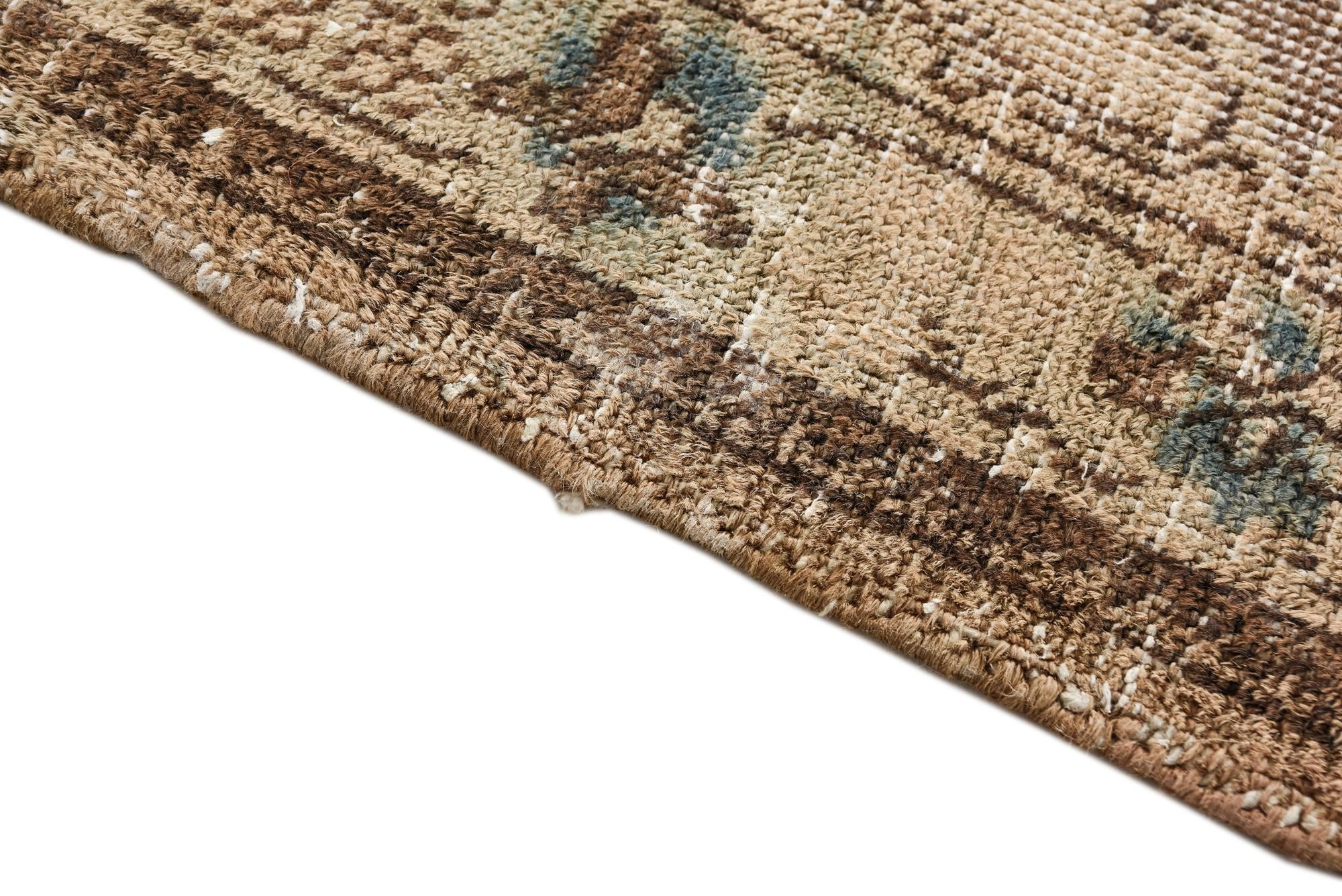 9' 9 x 12' 6 Hand Knotted Ultra Vintage Persian Wool Rug
