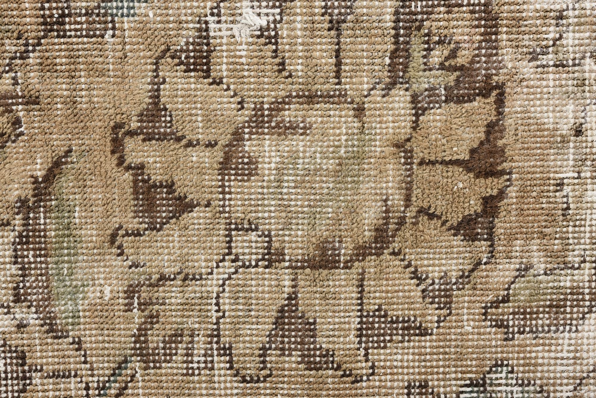 9' 9 x 12' 6 Hand Knotted Ultra Vintage Persian Wool Rug