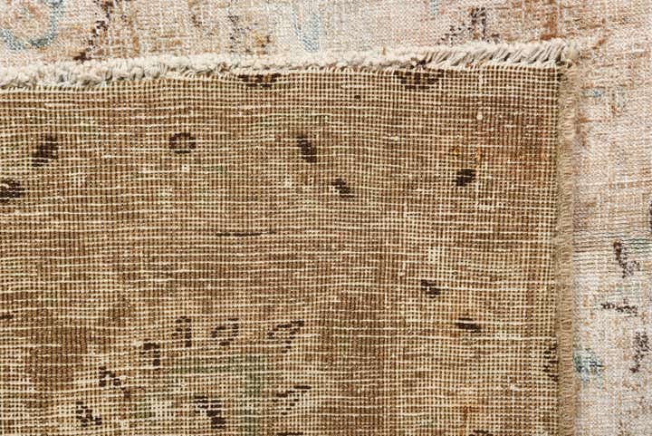 9' 5 x 11' 5 Hand Knotted Ultra Vintage Persian Wool Rug