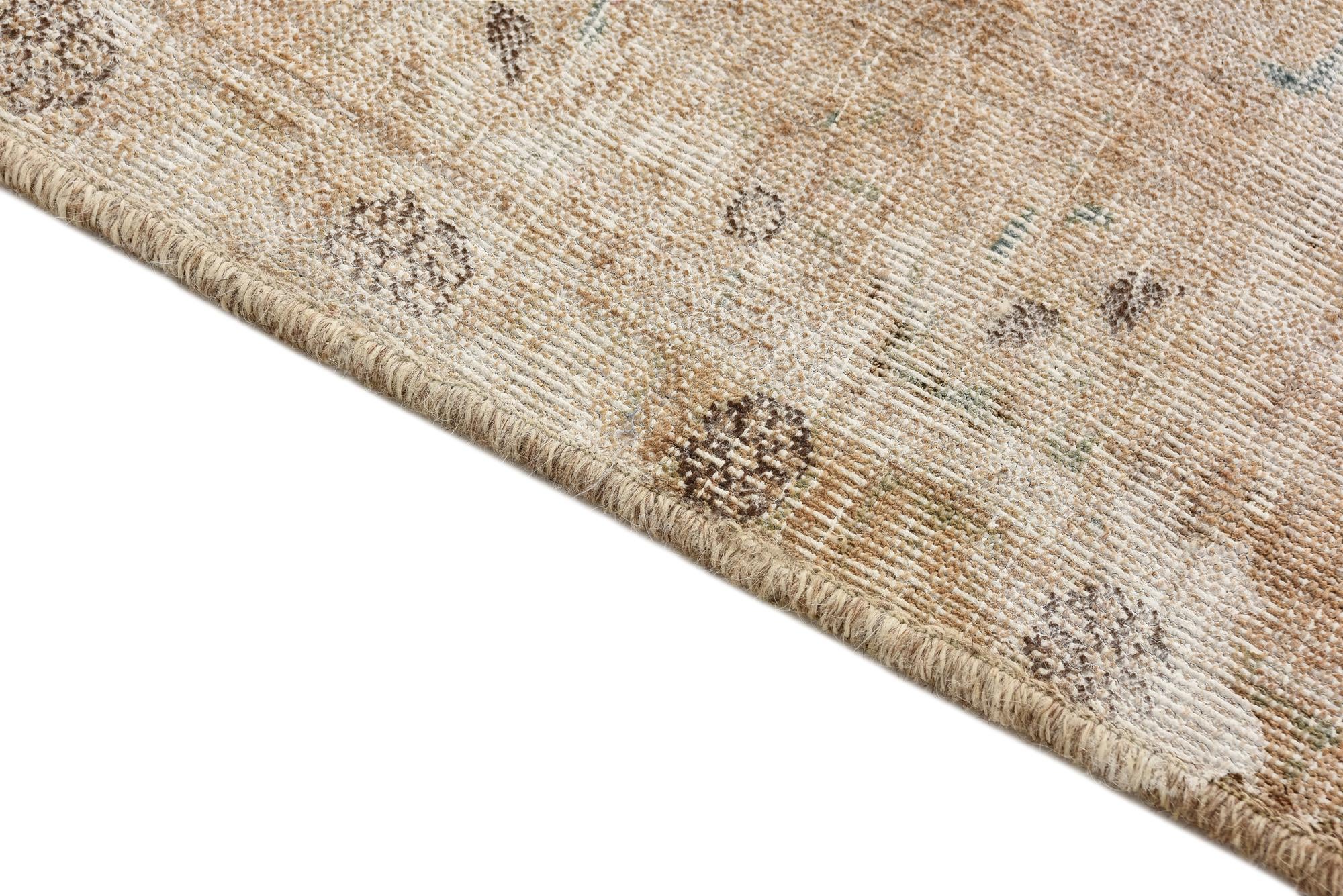 9' 5 x 11' 5 Hand Knotted Ultra Vintage Persian Wool Rug