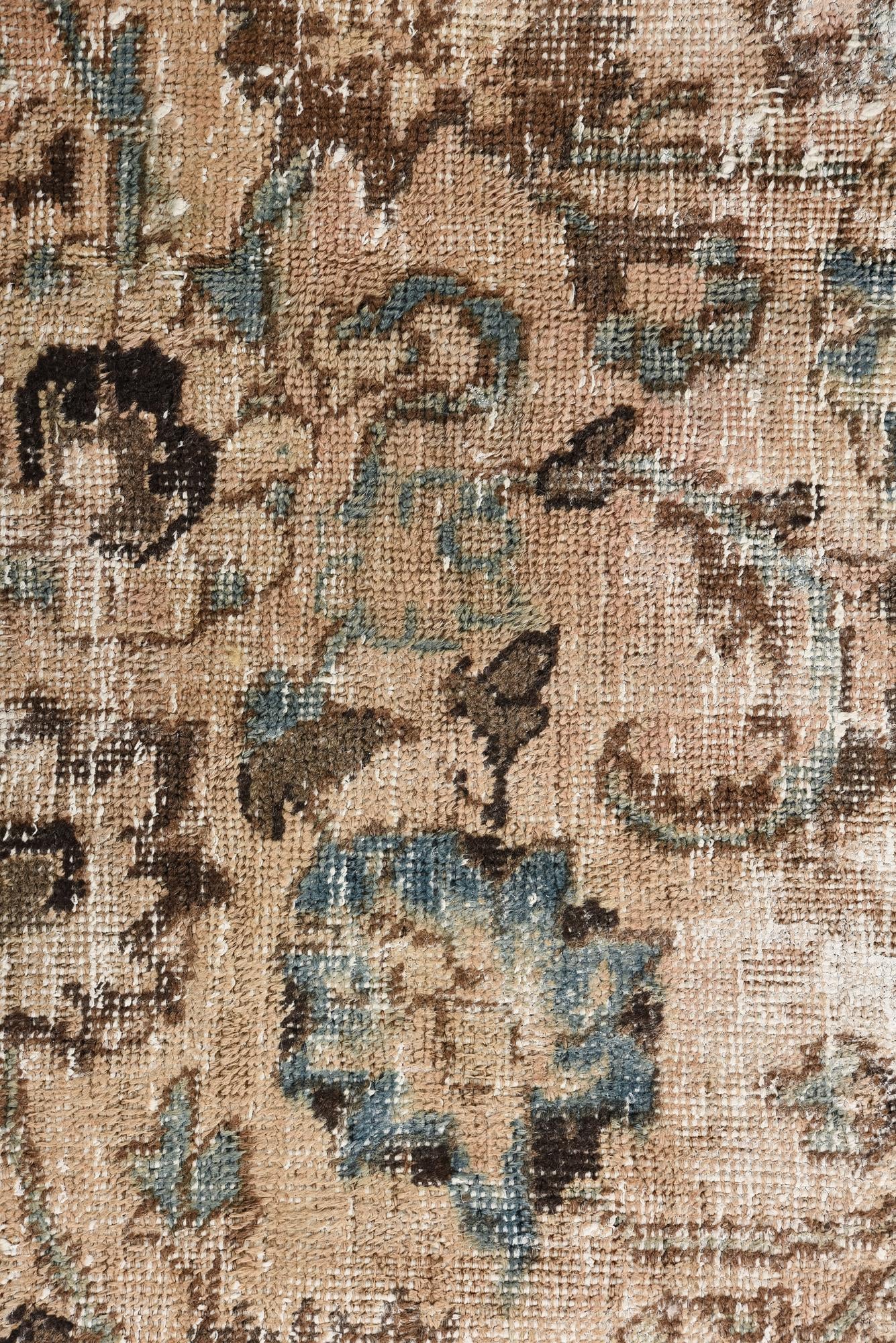 9' 5 x 12' 1 Hand Knotted Ultra Vintage Persian Wool Rug