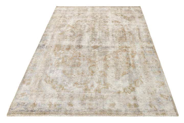 7' 6 x 10' 6 Hand Knotted Ultra Vintage Persian Wool Rug