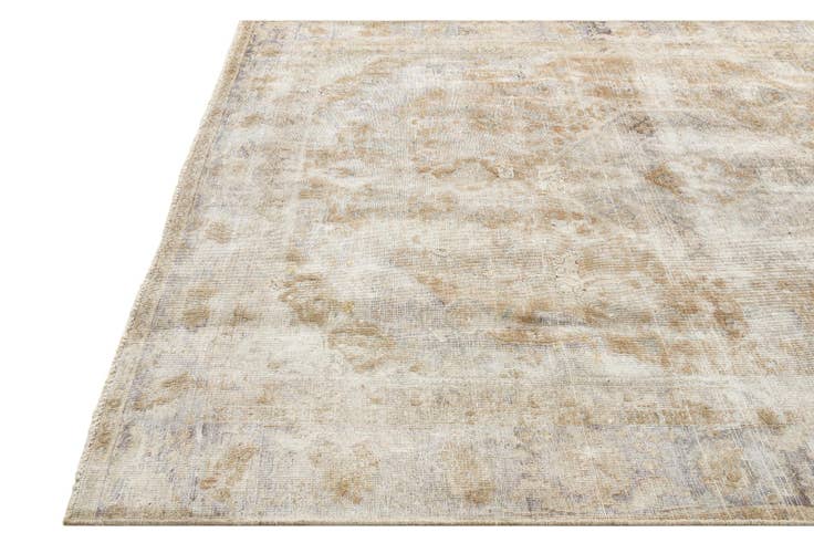 Detail image of 7' 6 x 10' 6 Hand Knotted Ultra Vintage Persian Wool Rug