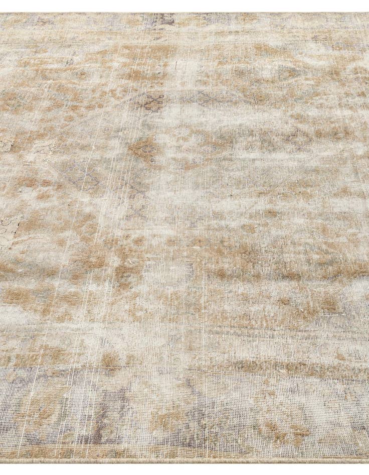 Detail image of 7' 6 x 10' 6  Hand Knotted Ultra Vintage Persian Wool Rug