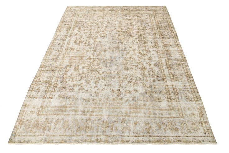 Detail image of 9' 1 x 12' 8 Hand Knotted Ultra Vintage Persian Wool Rug
