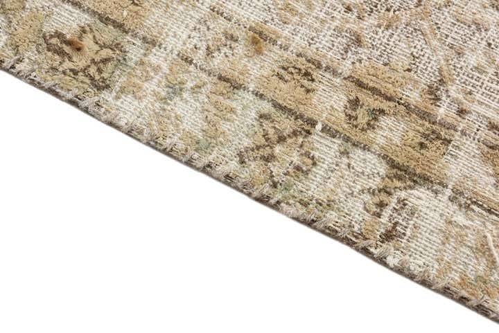 9' 1 x 12' 8 Hand Knotted Ultra Vintage Persian Wool Rug