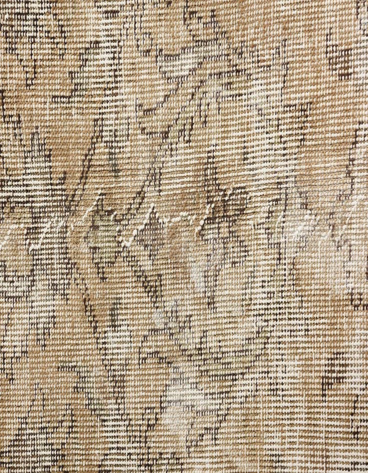 Detail image of 8' 4 x 10' 2  Hand Knotted Ultra Vintage Persian Wool Rug