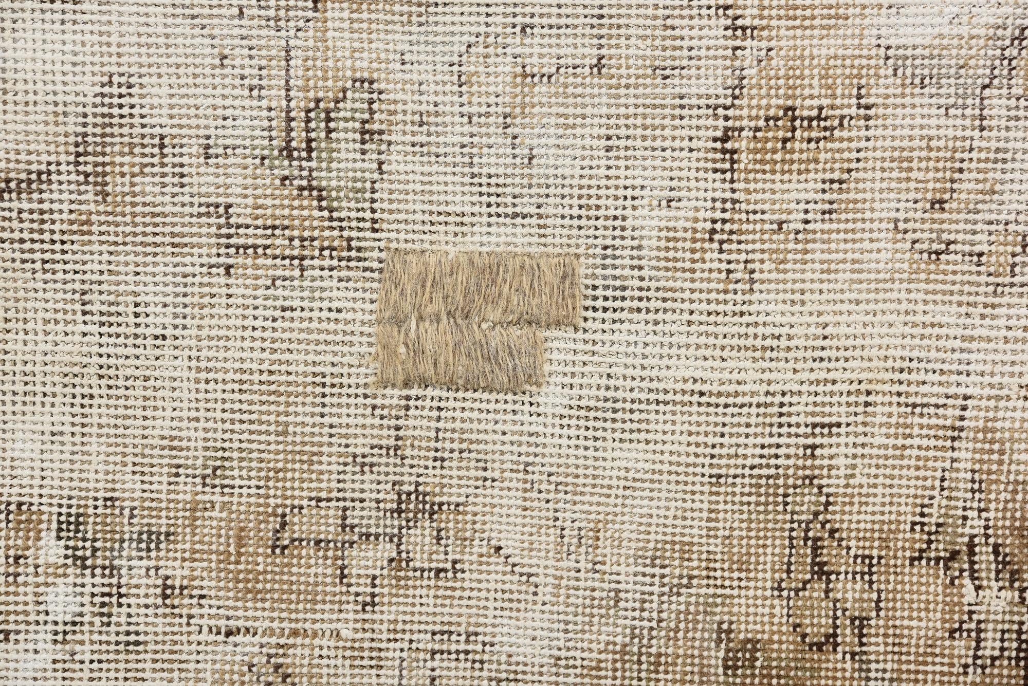8' 4 x 10' 2 Hand Knotted Ultra Vintage Persian Wool Rug