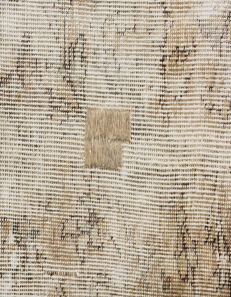 Detail image of 8' 4 x 10' 2  Hand Knotted Ultra Vintage Persian Wool Rug