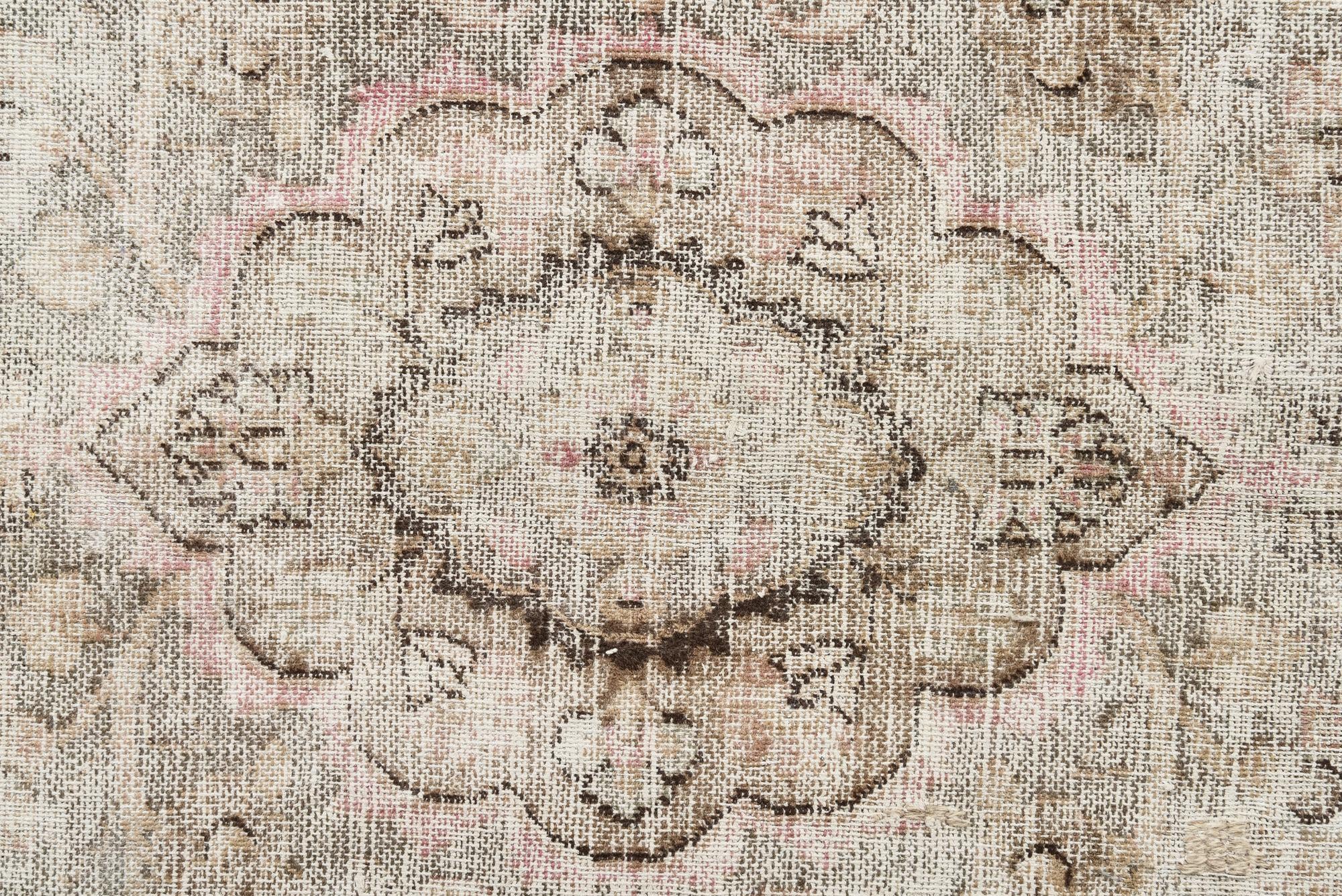 10' x 12' 10 Hand Knotted Ultra Vintage Persian Wool Rug