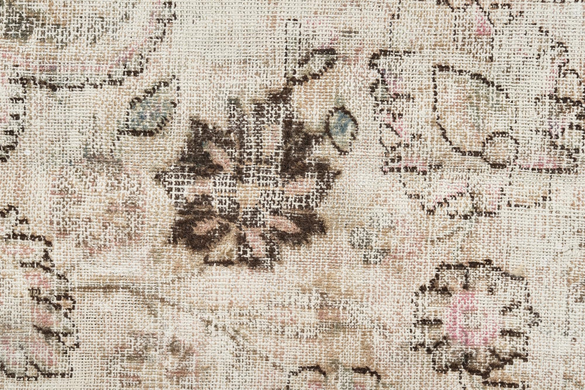 10' x 12' 10 Hand Knotted Ultra Vintage Persian Wool Rug