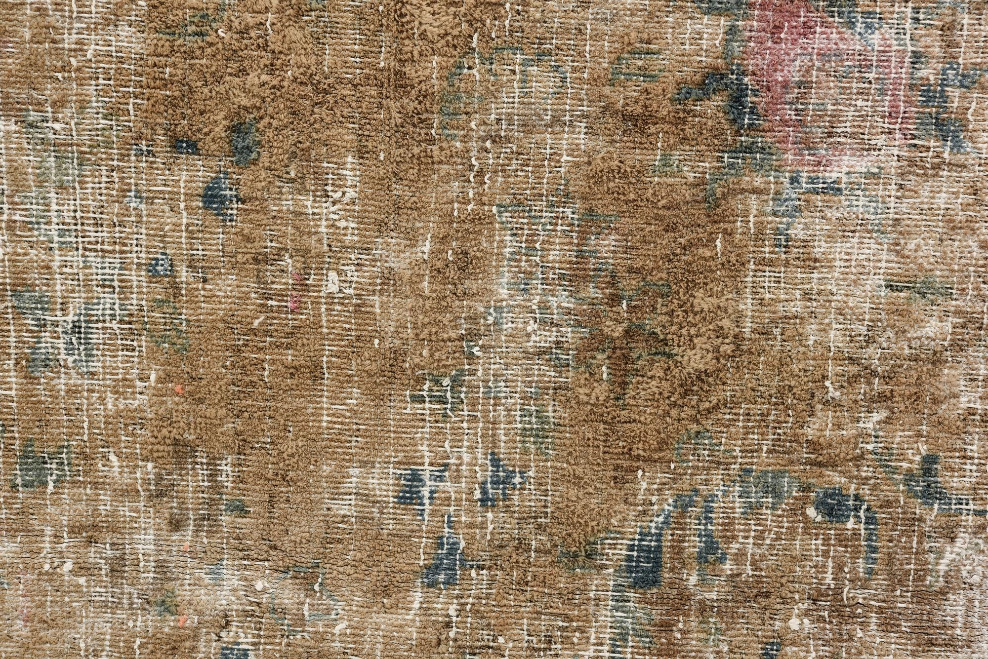 9' 9 x 12' 6 Hand Knotted Ultra Vintage Persian Wool Rug