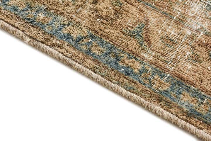 9' 9 x 12' 6 Hand Knotted Ultra Vintage Persian Wool Rug