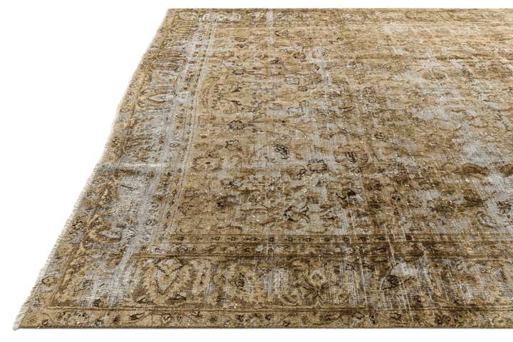 9' 2 x 11' 7 Hand Knotted Ultra Vintage Persian Wool Rug
