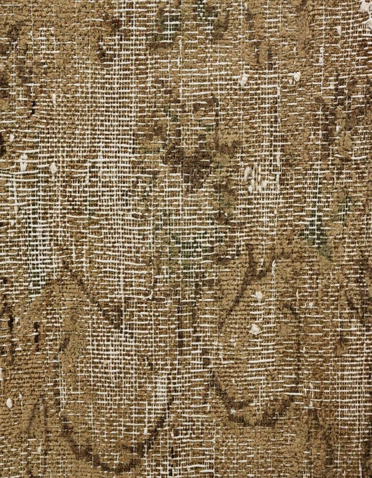 Detail image of 9' 2 x 11' 7  Hand Knotted Ultra Vintage Persian Wool Rug