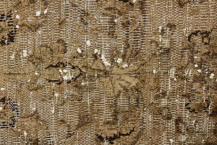 9' 2 x 11' 7 Hand Knotted Ultra Vintage Persian Wool Rug