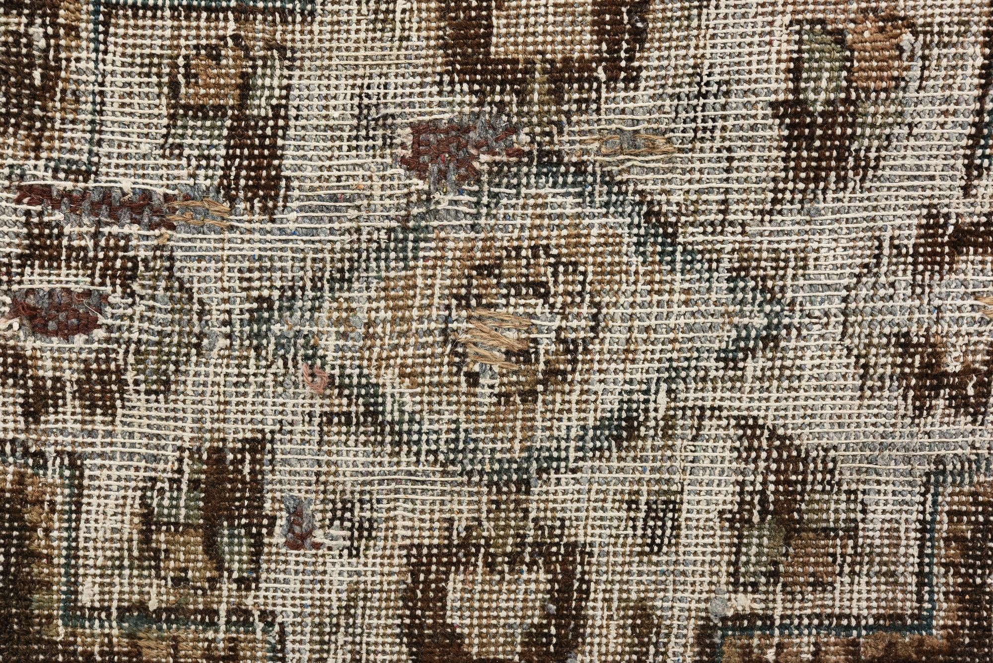 9' 5 x 13' Hand Knotted Ultra Vintage Persian Wool Rug