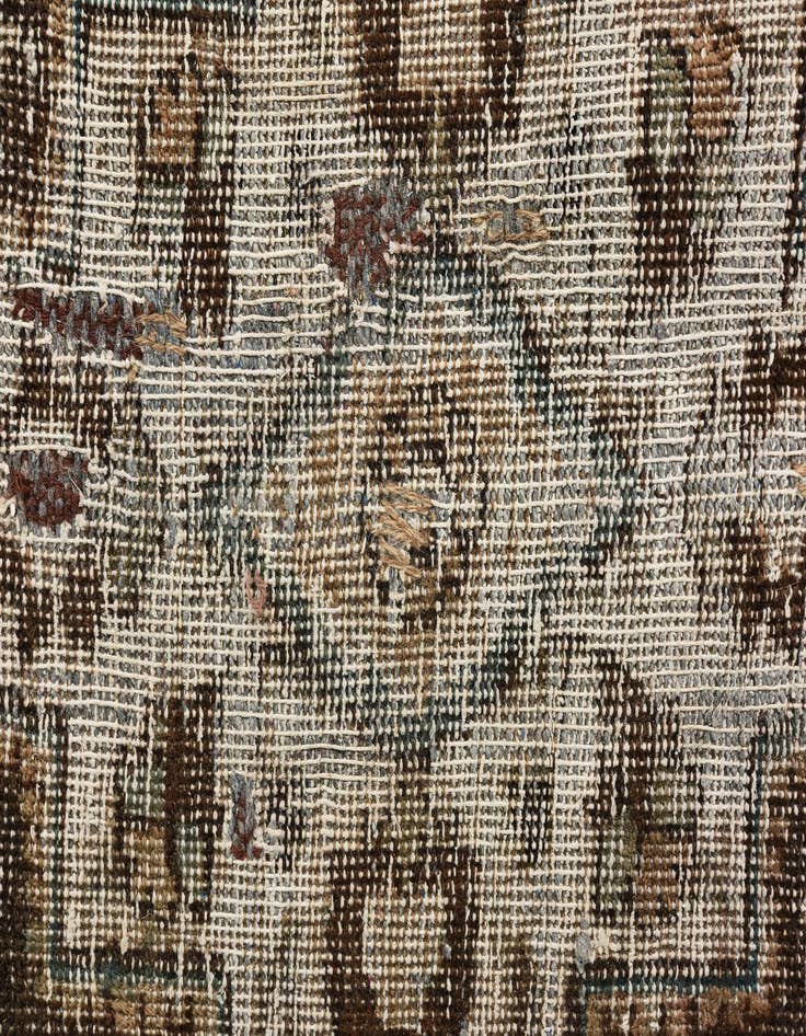 Detail image of 9' 5 x 13'  Hand Knotted Ultra Vintage Persian Wool Rug