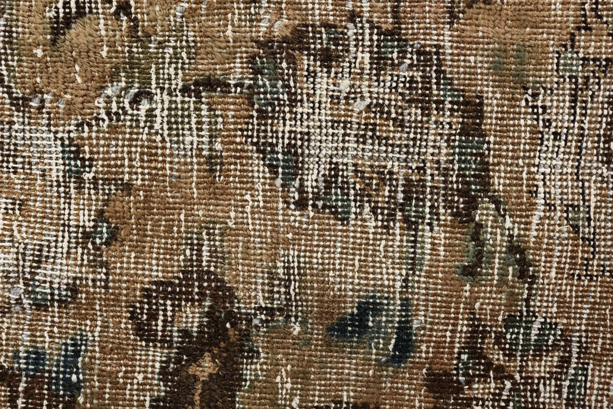 9' 5 x 13' Hand Knotted Ultra Vintage Persian Wool Rug