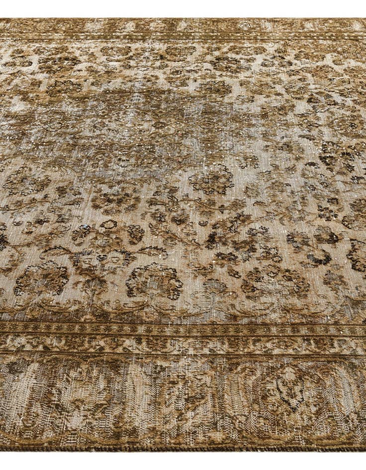 Detail image of 9' x 11' 9  Hand Knotted Ultra Vintage Persian Wool Rug