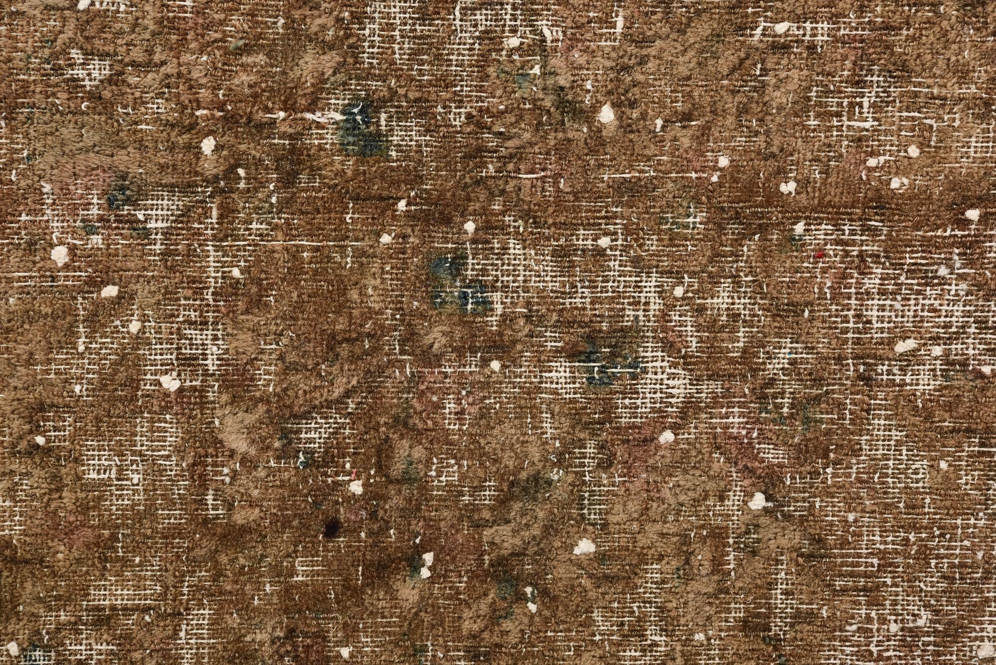 8' 4 x 12' 10 Hand Knotted Ultra Vintage Persian Wool Rug