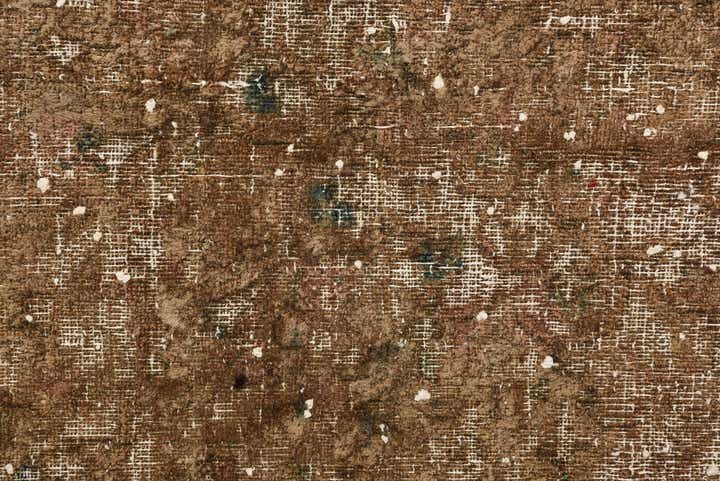 8' 4 x 12' 10 Hand Knotted Ultra Vintage Persian Wool Rug