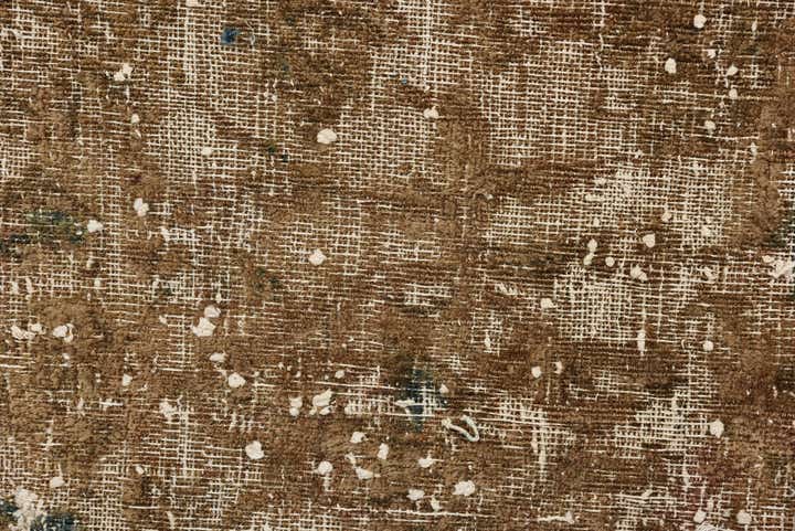 8' 4 x 12' 10 Hand Knotted Ultra Vintage Persian Wool Rug