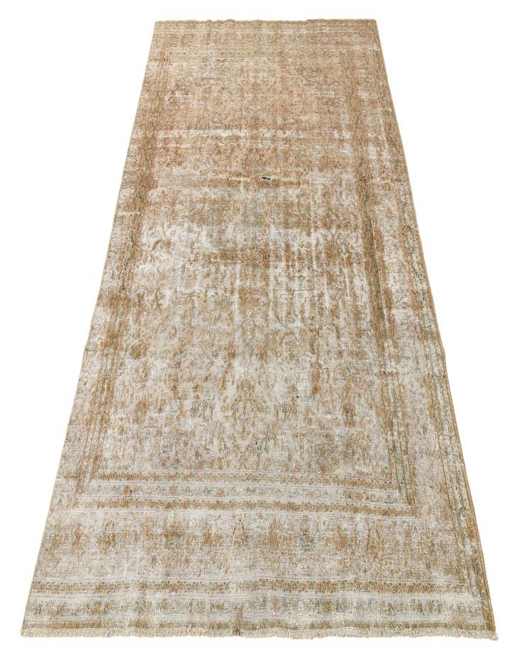 Detail image of 8' 8 x 12' 4  Hand Knotted Ultra Vintage Persian Wool Rug