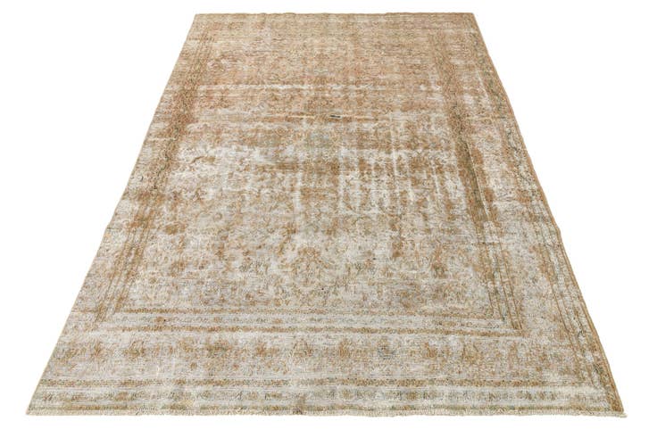 Detailansicht von 265cm x 375cm Handgeknüpft Ultra Vintage Persisch Wolle Teppich