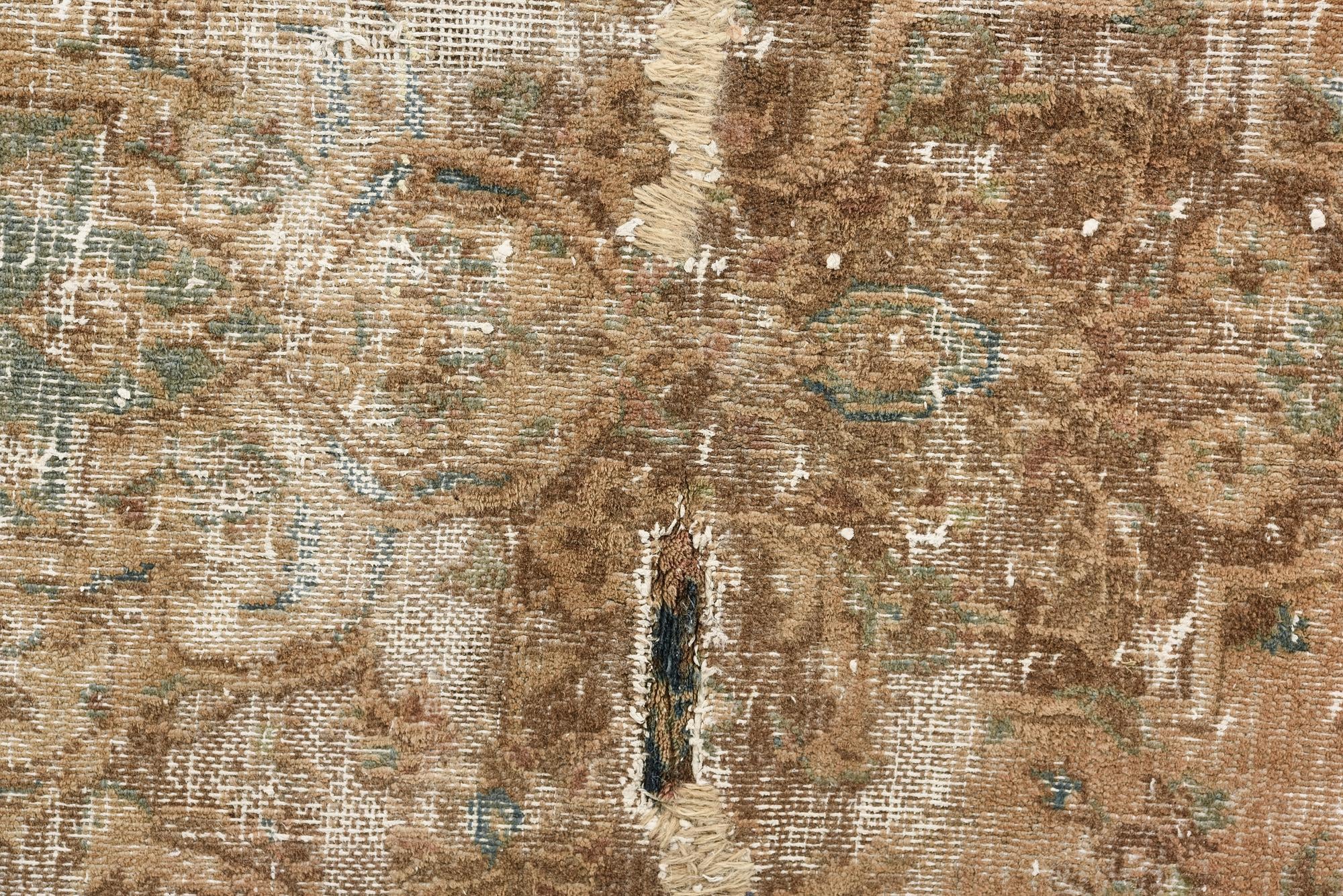 8' 8 x 12' 4 Hand Knotted Ultra Vintage Persian Wool Rug