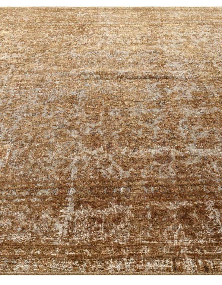 Detail image of 9' x 11' 9  Hand Knotted Ultra Vintage Persian Wool Rug